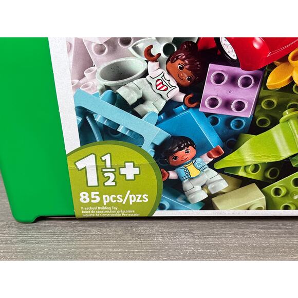 Lego Duplo: Deluxe Brick Box (10914) In Carry Tub- 856 Piece- NIB - Picture 2 of 4